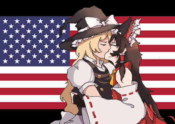Reimu X Marisa